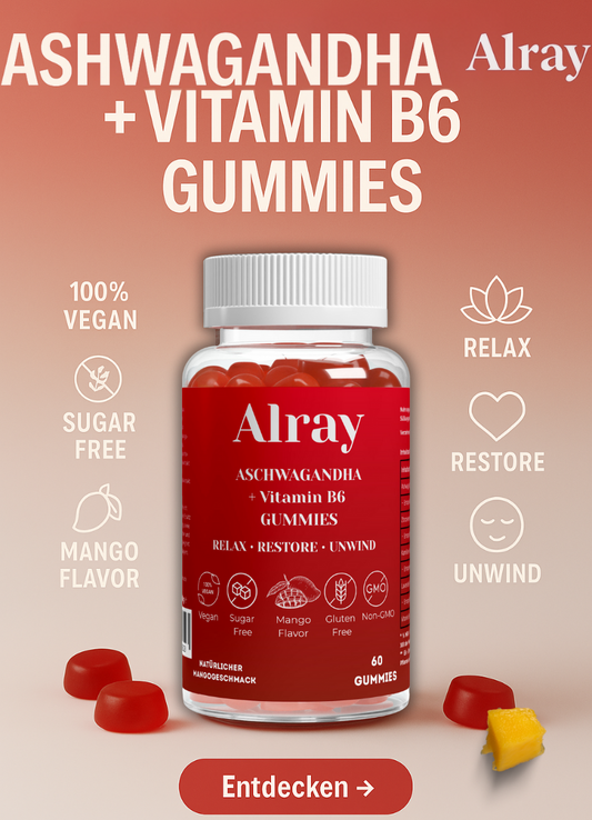 Ashwagandha + Vitamin B6 Gummies - 60 Stk.